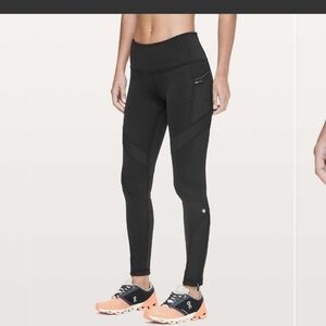 Lululemon Keep The Fleece Tights Size 4